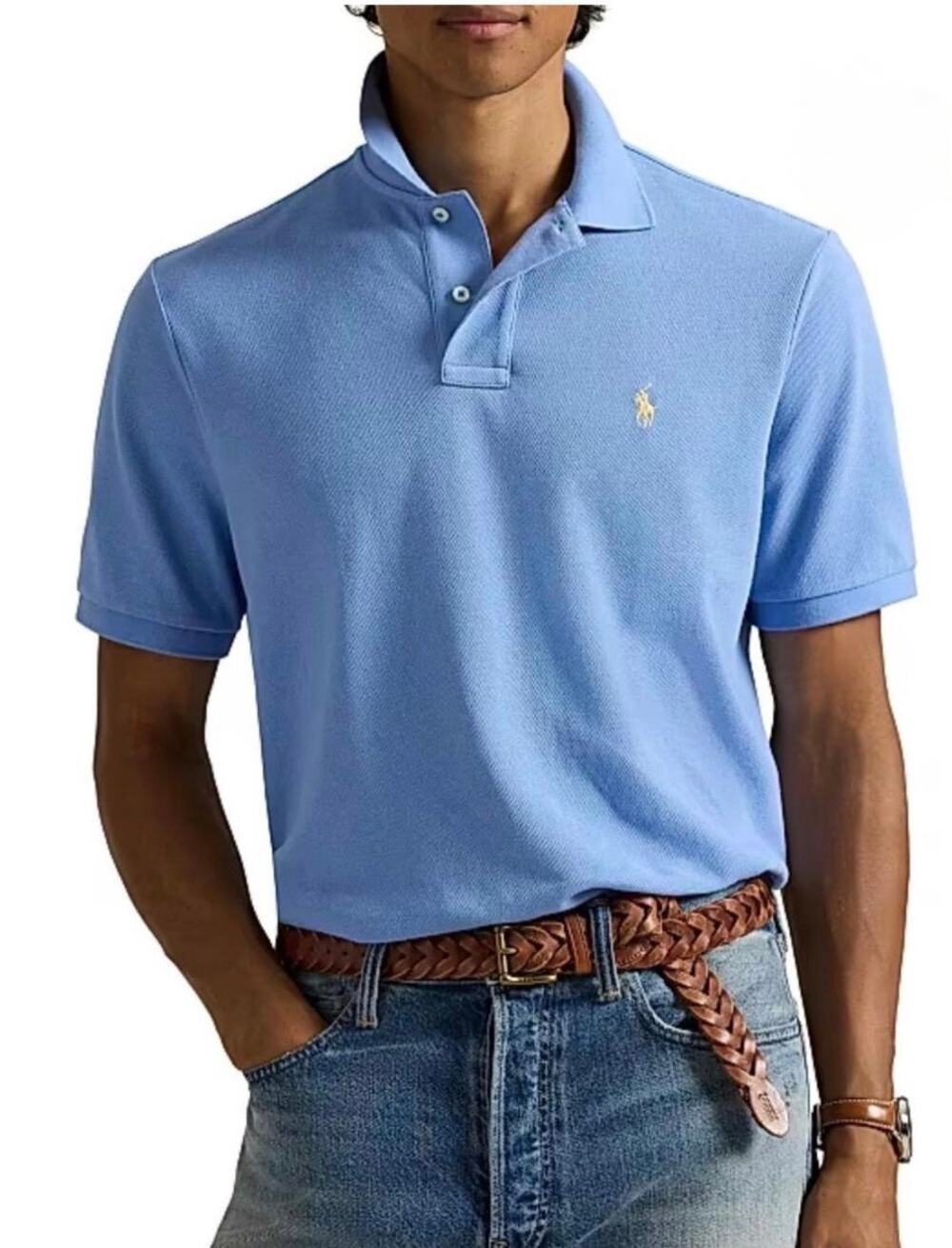 Polo Ralph Lauren Men's Blue Polo-shirt XL